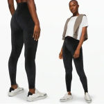 Lululemon  Wunder Lounge High-Rise Tight 28" *Velvet
Black size 12 Photo 1