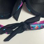 XL halter bikini top XL Aztec print halter bikini top removable straps Black Photo 3