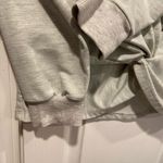 Hippie Chic  Size S Gray Long Sleeve Twist Front Crew Neck Pullover Sweatshirt Photo 4