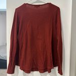 Bohme Women's Rust Long Sleeve Top Photo 4