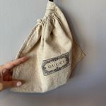 Gucci  Drawstring Dustbag Small Tan and Black‎ Photo 4
