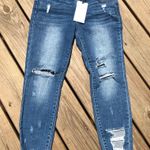 Cello Brand Distressed Cropped Skinny Jeans Photo 0