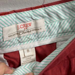 J.Crew Women Chino Broke-in Red/Orange Shorts Size 8. Photo 5