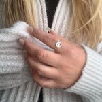 Boutique Sterling Silver Smiley Face Ring  Photo 2