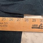 Hot Cotton by Marc Ware Blue Denim Snaps Shirt Sz 3X 3/4 Sleeve USA Vintage READ Photo 5