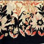 Roffe accessories orange/cream/black flowy kimono great colors print & drape EUC Orange Size undefined Photo 4