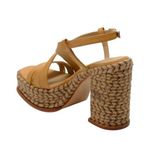 Free People 🆕 | FAHN PLATFORM SANDAL | NATURAL | SIZE: US 8 Photo 2