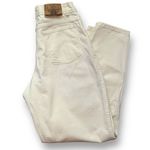 Vintage Paris Sport Club Jeans Cream High Rise Mom Tapered Straight Leg Denim Size 12 Photo 8