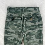 Universal Threads Universal Thread High Rise Slim Straight Jeans Womens 00/24 Green Camo Denim Photo 8