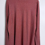 Diane Gilman DG2  Mock Neck Ribbed Pullover 3X Shimmery Bell Sleeves Casual NWT Photo 0