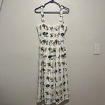 Ivy City Co. NWT Robyn Midi Floral Embroidered Cream Dress in Wildflower Size 2‎ Photo 2