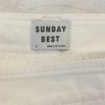 Sunday Best White Denim Mini Skirt Women’s Size 12 Casual Summer Photo 5