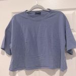 VICI  distressed boxy crop loose tee Photo 1