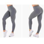 Ryderwear High Waisted Leggings in Charcoal Gray Size Small Photo 3
