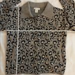 Rachel Zoe  Leopard Print Peacoat Jacket Women Size Medium Photo 3