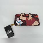 Disney  Loungefly Wallet Beauty and the Beast Belle Gaston Characters Photo 1