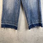 Madewell  Women's Jeans Blue 27x24.5 Cotton Wide-Leg Crop Drop Hem Edition Denim Photo 9