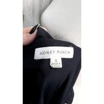 Honey Punch Women's Black Ruffle V-Neck Long Sleeve Bodysuit Size Small Photo 5