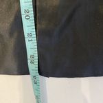 Kut From The Kloth Faux Leather Moto Vest 2 Button Closure EUC Sz Lg Photo 11