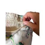 Urban Outfitters  Elsie White Floral Cropped Puff Sleeve Top Size Small‎ Photo 6