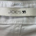joe's jeans Joe’s Womens White Distressed Frayed Denim Hi-Rise Straight Crop Capri Size 26 Photo 6
