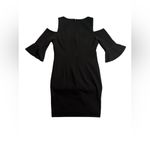 Antonio Melani  black cold shoulder Dress Photo 2