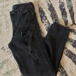 Aeropostale Jeans  Mom Ripped Black Photo 0