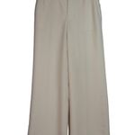 Ralph Lauren Lauren Cream Wide Legged Pants Size 12 Photo 0