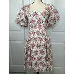 Hyacinth House Pink Floral Aurelia Mini Dress Tuckernuck Size XL Photo 1