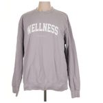 Sporty & Rich Ivy Crewneck Oversized Sweatshirt Light Purple Wellness XL Photo 1