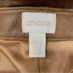 Chico's Brown Leather Pants Photo 6