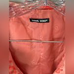 Samuel Dong Women’s Dupioni Bubble Dress Double Collar Pink Size Small Photo 2