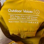 Outdoor Voices  Snacks 7/8 Outdoor Hiking Camping Activewear Pockets Leggings L Photo 7