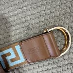 Versace Beige and White Reversible Belt Photo 5