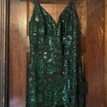 Lulus Emerald Green Sequin Sleeveless Mini Dress Photo 0