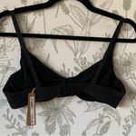 SKIMS  Cotton Jersey‎ Mesh Lining Underwire Bra Soot Size 36DD Photo 4