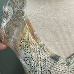 Reba Size Small Lace Crochet Dress Size Small Y2K Maxi Boho Festival Stones Photo 2