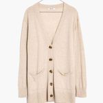 Madewell Summersoft Maysfield Cardigan Sweater in Donegal Lighthouse Cream Photo 2