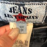 LES COPAINS Vintage highwaisted tapered flowy viscose Jeans, sz 28 Blue Photo 3