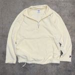 Victoria’s Secret PINK pastel butter yellow 1/4 zip sweatshirt Photo 1