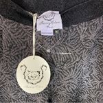 Tuckernuck Thierry‎ Colson Paris metallic silver patterned wool blend pant designer medium Photo 2