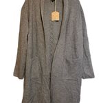 Coco + Carmen  Women's Cozy Gray Cardigan Photo 1