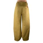 Dickies  Women's Khaki Beige High Waist Loose Fit Wide Leg Baggy Pants Size 25 Photo 1
