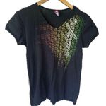 Hi Life 100% Cotton Hawaiian Reggae Jawaiian Ombre Graphic V Neck T Photo 0