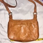 Noonday Collection Caramel Leather Crossbody Bag Tan Photo 0