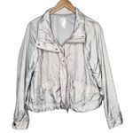 Lane Bryant livi active gray wind breaker size 18 Photo 0