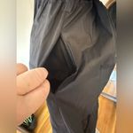 TOP IT OFF Puff Sleeve Tiered Tie Waist Zip Back Black Midi Dress 4/6 Photo 4