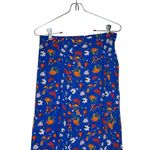Paolita Womens Skirt Maxi Iris Side Zip Colorful Ditsy Floral Print A Photo 2