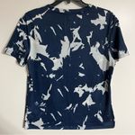 Source Unknown Women’s Garth Brooks Thunder‎ Rolls Bleach Dyed Short Sleeve Tshirt Blue Size XL Photo 6