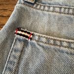 Alice + Olivia Maggie Mr Vintage Cuffed Shorts 27 4 Light Wash S Denim Jean Photo 5